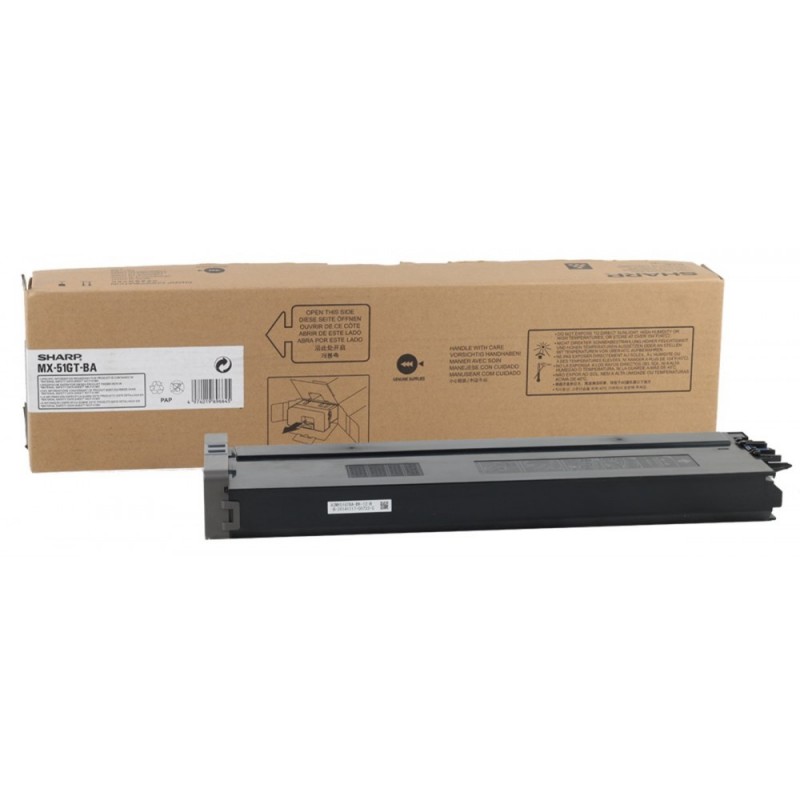 Sharp  OEM black Toner Cartridge MX-51GTBA - Black