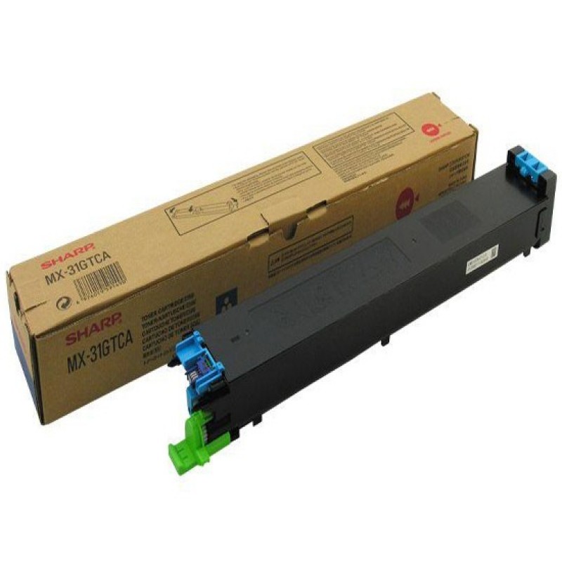 Sharp MX-31GTCA Cyan OEM Toner Cartridge 