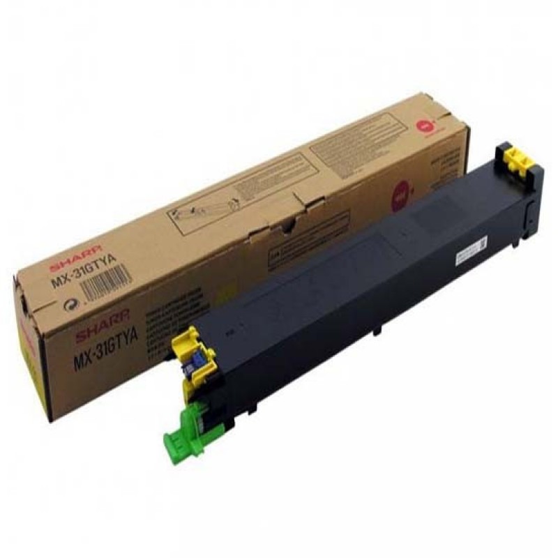 Sharp MX-31GTYA Yellow OEM Toner Cartridge 